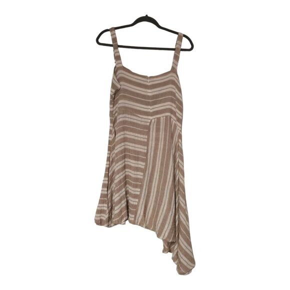 NWT Zulu & Zephyr Backroad assymetrical striped dress size L - Picture 7 of 9